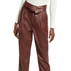 Nordstrom Open Edit faux leather pants